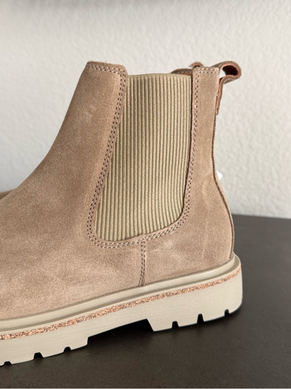 Birkenstock highwood slip on suede boots - Picture 4 of 6